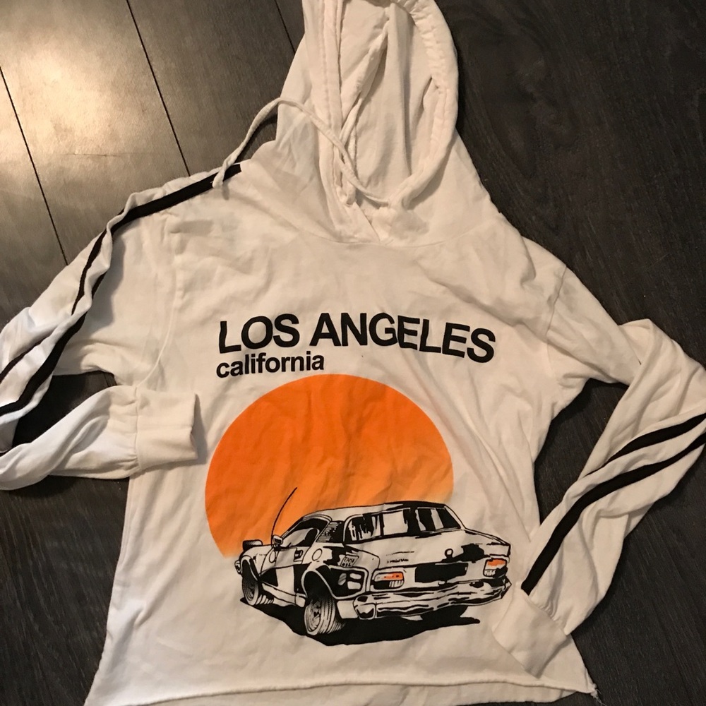 On Fire Medium Los Angeles Long Sleeve Shirt